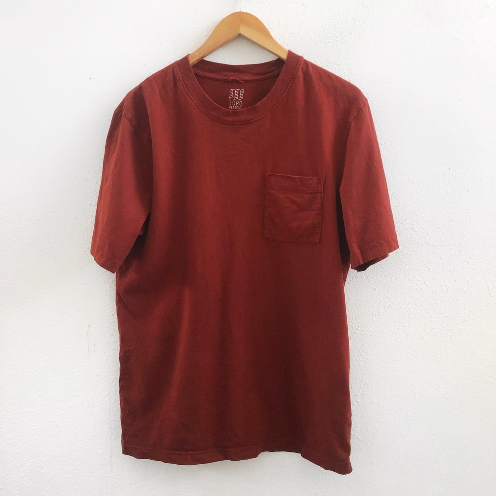 TOPO DESIGNS Short Sleeve Organic Cotton Tee Size‎ Medium